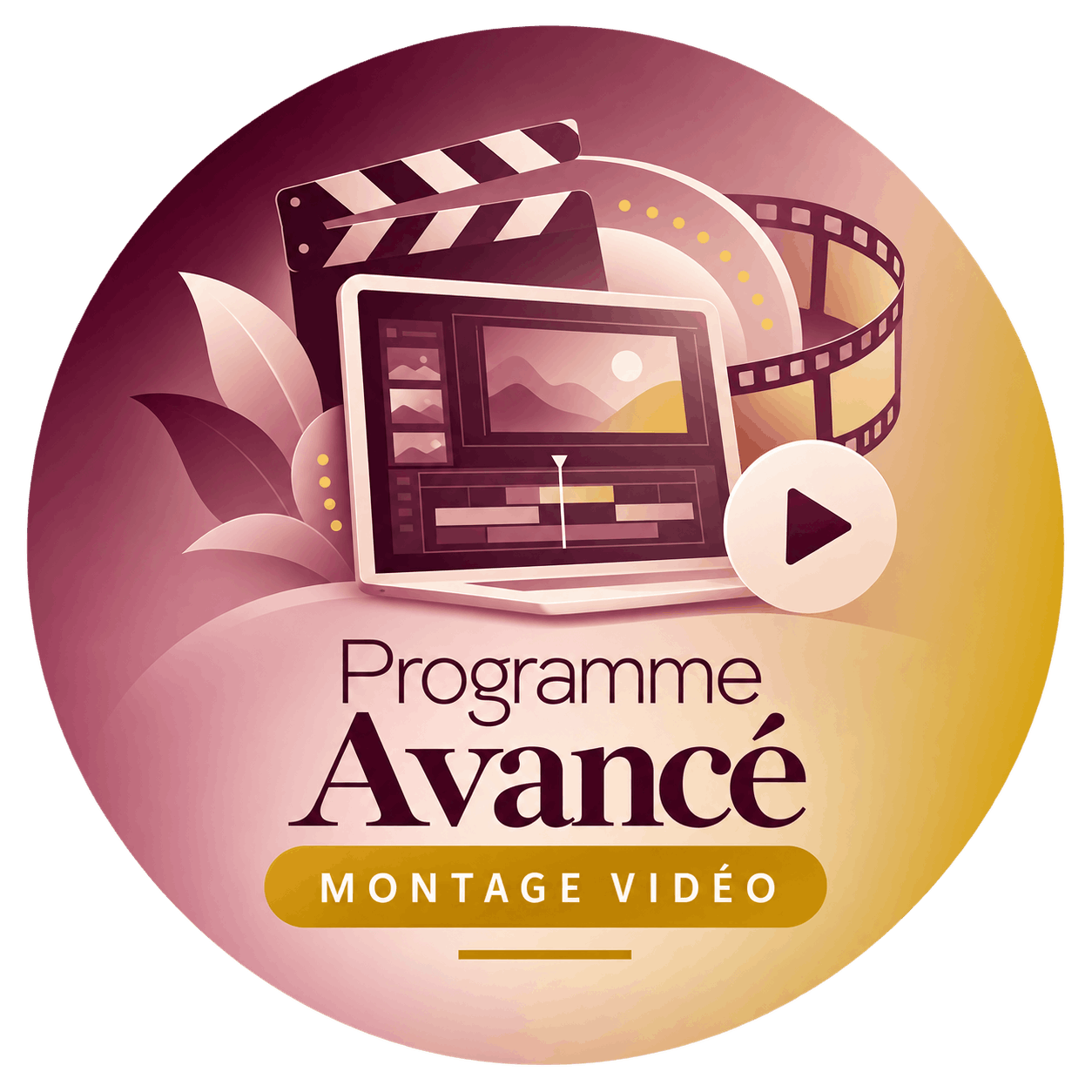 Programme avancé Montage vidéo